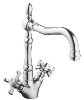 Смеситель для кухни Haiba HB4324 хром